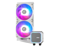MSI MAG Core Liquid A13 240 White ARGB 2x120mm - 1293883 - zdjęcie 2